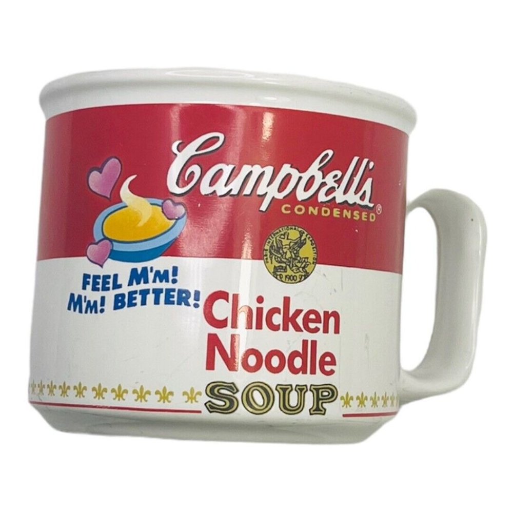Vintage 1997 CAMPBELL'S CHICKEN NOODLE SOUP MUG. Made by  WESTWOOD. 